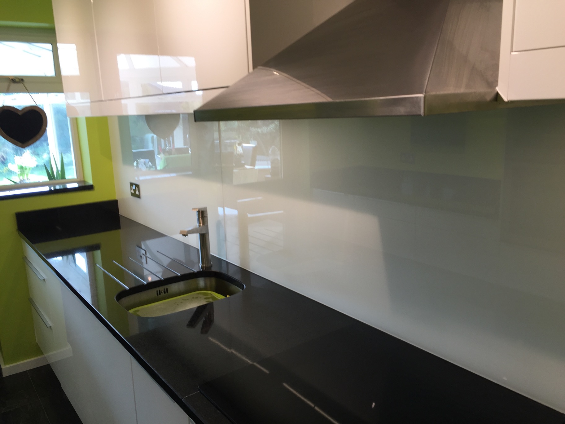Nero Absolute Granite Worktops and Glass Splashbacks in Huddersfield